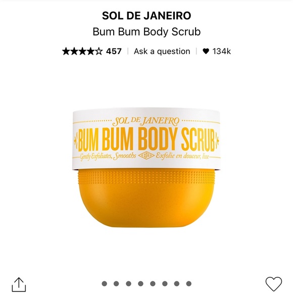 Sol de janeiro body scrub - Picture 2 of 2